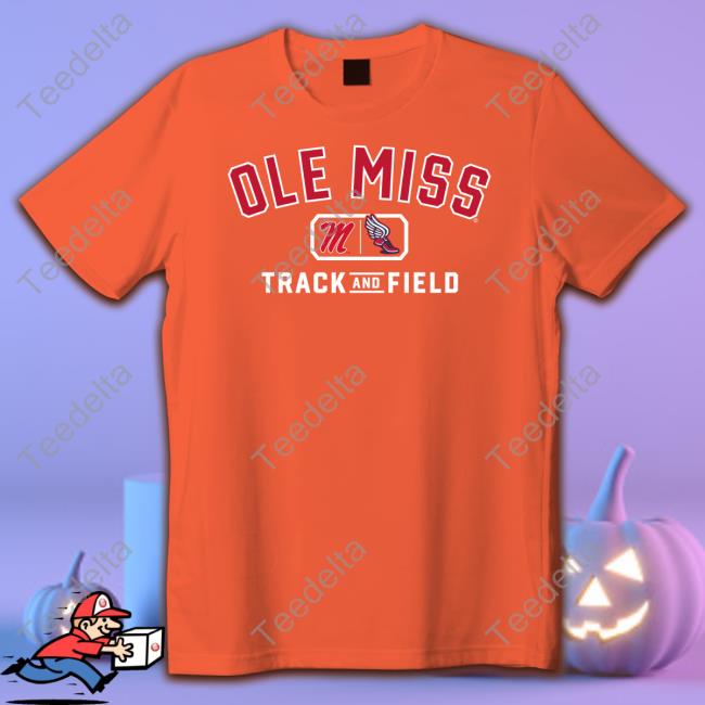 Ole Miss Authentics Ole Miss Rebels Track Field Lock Up Sweater