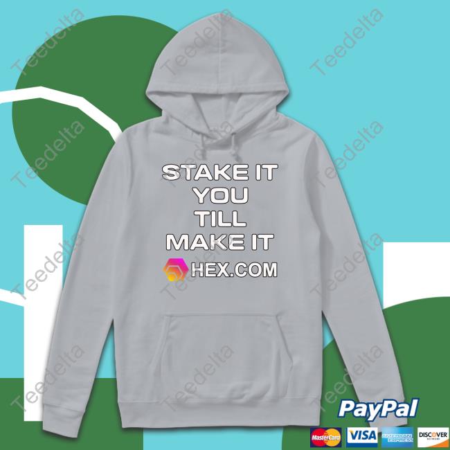 Crypto Coffee Stake It Till You Make It Hexcom New Shirt Crypto Coffee Stake It Till You Make It Hexcom New Shirt