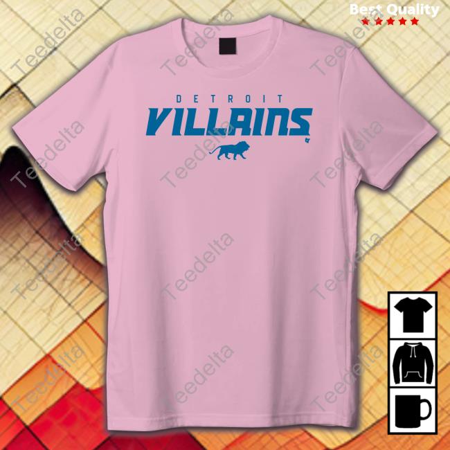 Detroit Lions Villain Baseball Jersey For Men And Women