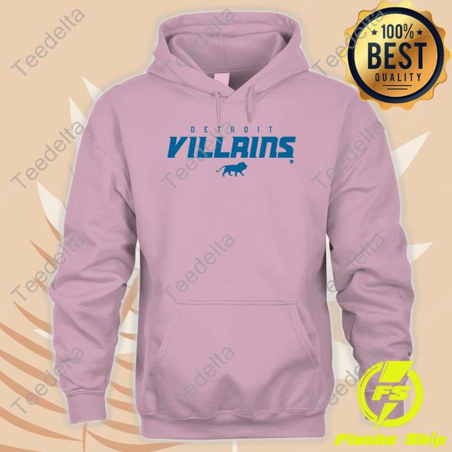 Pink Detroit Lions Hoodie