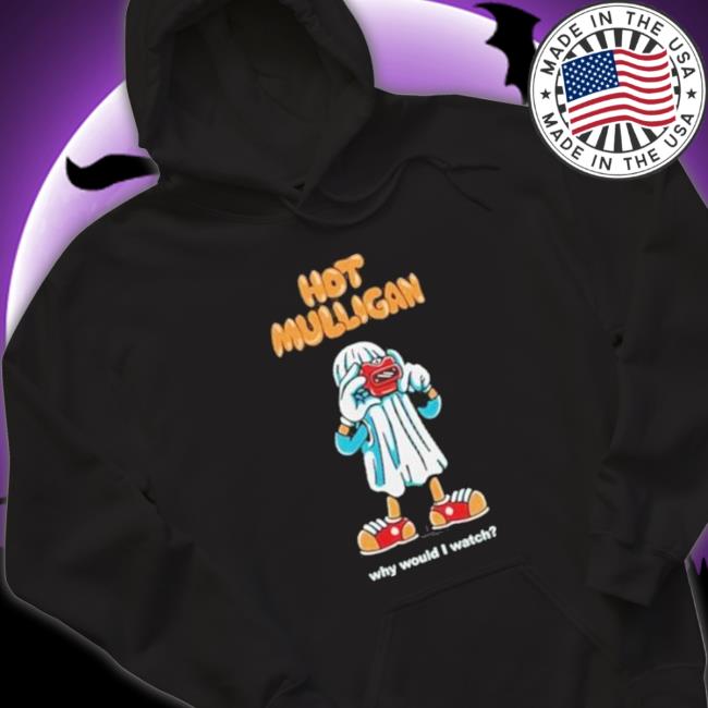 Wax Bodega Hot Mulligan Ghost Why Would I Watch Shirt Wax Bodega Hot Mulligan Ghost Why Would I Watch Shirt