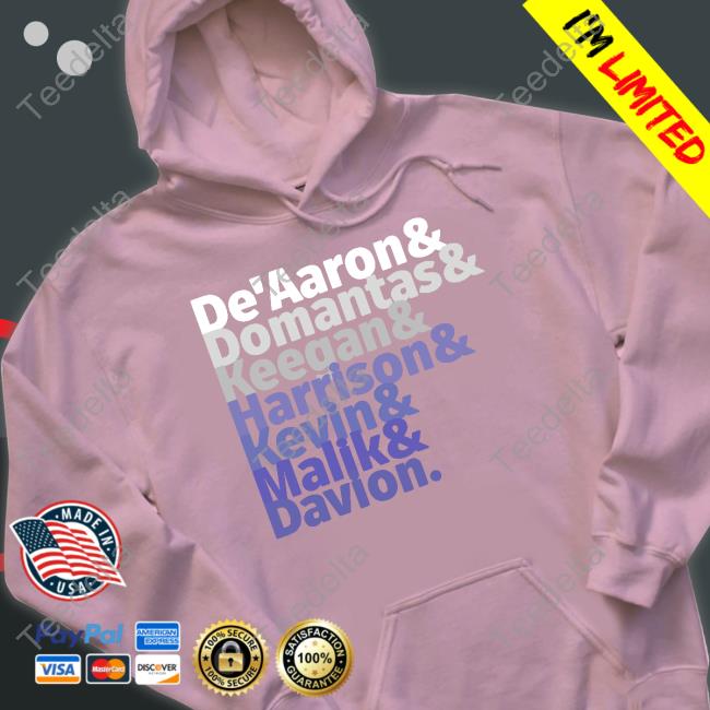 De Aaron Domantas Keegan Harrison Kevin Malik Davion Tee Shirts De Aaron Domantas Keegan Harrison Kevin Malik Davion Tee Shirts