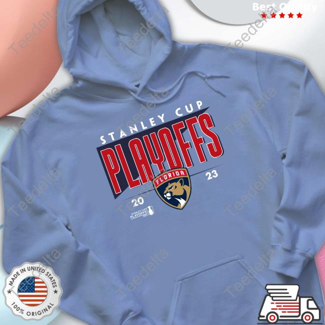 Florida Panthers 2023 Stanley Cup Playoff Participant Hood Sweatshirt
