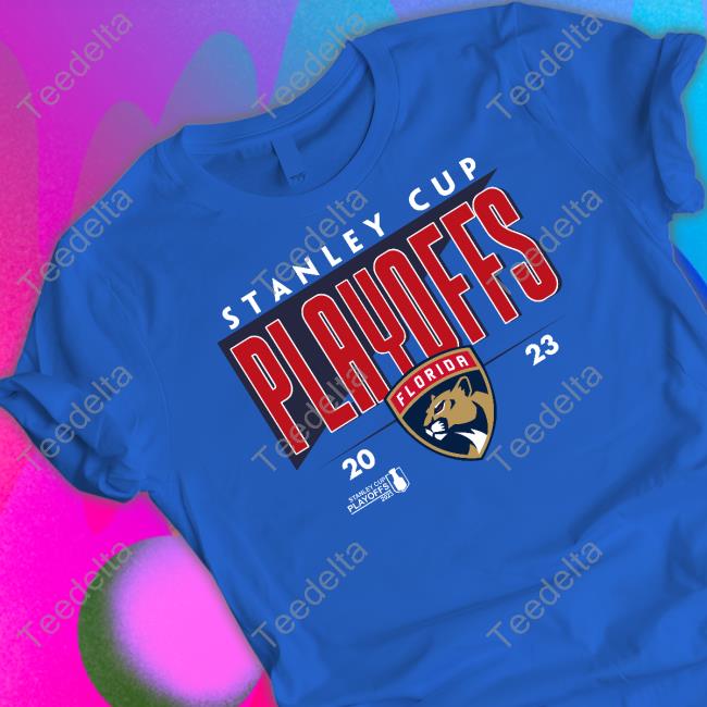 Florida Panthers 2023 Stanley Cup Playoff Participant Crease Shirt