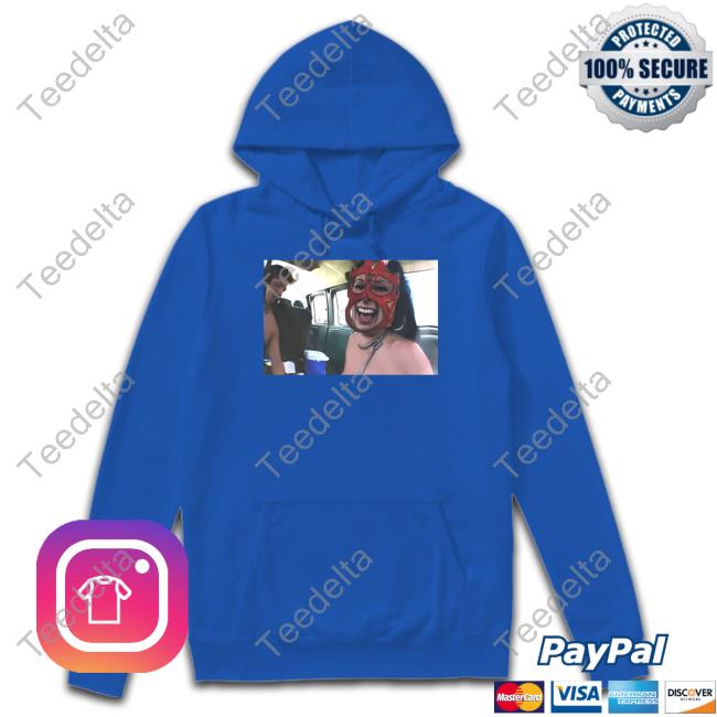 Official Gianna Michaels Big Van Vader Mask Hoodie Official Gianna Michaels Big Van Vader Mask Hoodie