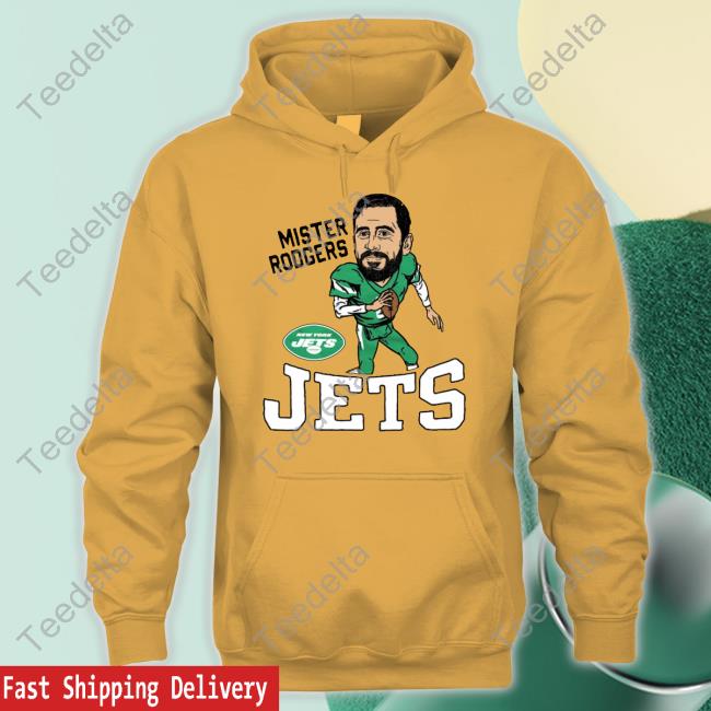 New York Jets Aaron Rodgers Mister Rogers shirt, hoodie, longsleeve,  sweatshirt, v-neck tee