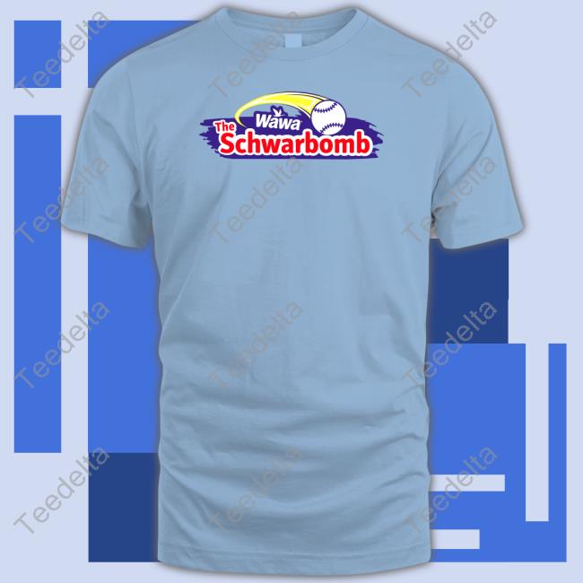 Kyle Schwarber Wawa The Schwarbomb Long Sleeve Shirt
