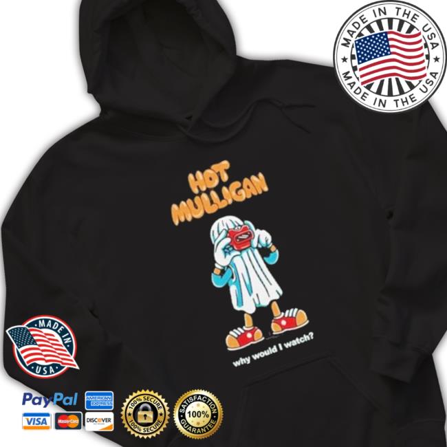 Wax Bodega Hot Mulligan Ghost Why Would I Watch Shirt Wax Bodega Hot Mulligan Ghost Why Would I Watch Shirt