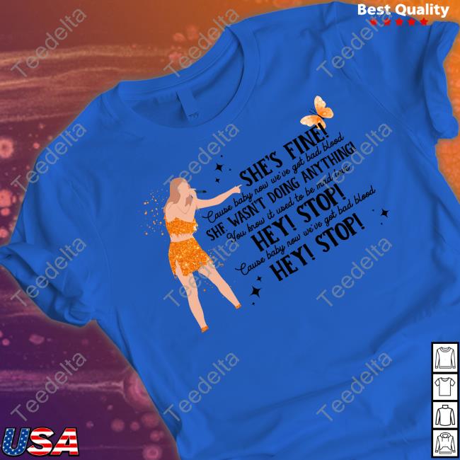 Threadrody She Fine Cause Baby Now We're God Bad Blood She Wasn't Doing Anything Long Sleeve T Shirt Threadrody She Fine Cause Baby Now We're God Bad Blood She Wasn't Doing Anything Long Sleeve T Shirt