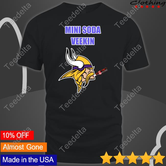 Minnesota Vikings Mini Soda Veekin Tank Top - Long Sleeve T Shirt,  Sweatshirt, Hoodie, T Shirt