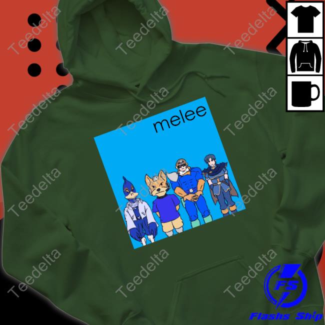 Fete Merch Melee Blue Album Tee Fete Merch Melee Blue Album Tee