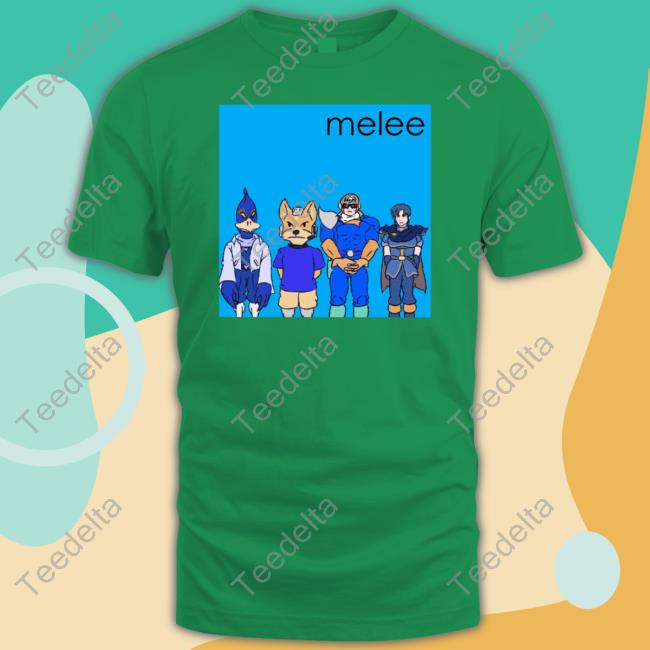 Fete Merch Melee Blue Album Tee Fete Merch Melee Blue Album Tee