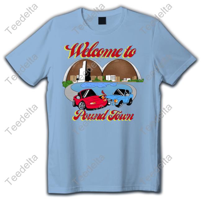 Welcome To Pound Town Baseball Hooded Sweatshirt Welcome To Pound Town Baseball Hooded Sweatshirt