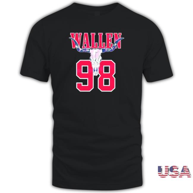 Official Number 98 Morgan Wallen Country Music Braves 98 Logo Shirt,  hoodie, sweater, long sleeve and tank top