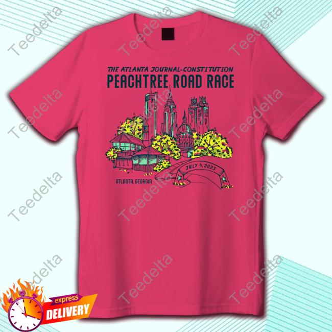 2023 AJC Peachtree Road Race T-shirt design