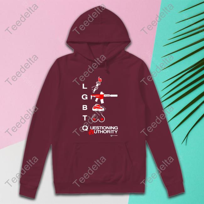 Official Lgbtq Questioning Authority Sweatshirt Official Lgbtq Questioning Authority Sweatshirt