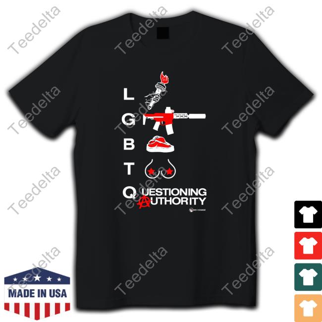 Official Lgbtq Questioning Authority Sweatshirt Official Lgbtq Questioning Authority Sweatshirt
