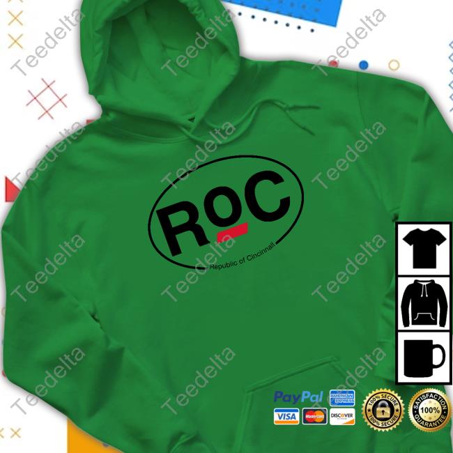 513Shirts Republic Of Cincinnati Roc Oval Long Sleeve T-Shirt 513Shirts Republic Of Cincinnati Roc Oval Long Sleeve T-Shirt