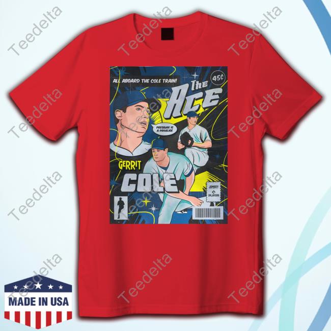 Jomboy Media Gerrit Cole The Ace Comic Edition shirt, hoodie, longsleeve,  sweatshirt, v-neck tee