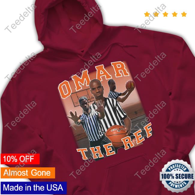 Omar the referee NBA logo shirt, hoodie, sweater, longsleeve and V