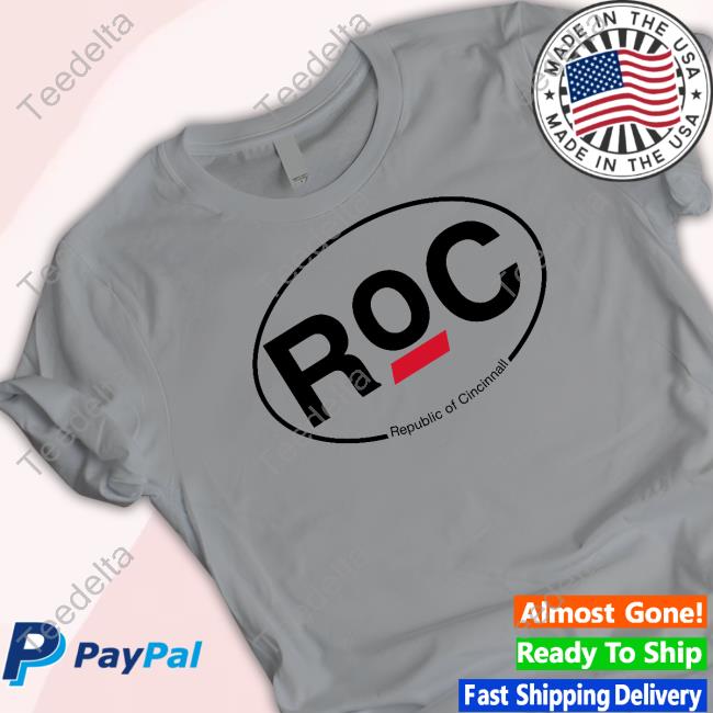 513Shirts Republic Of Cincinnati Roc Oval Long Sleeve T-Shirt 513Shirts Republic Of Cincinnati Roc Oval Long Sleeve T-Shirt