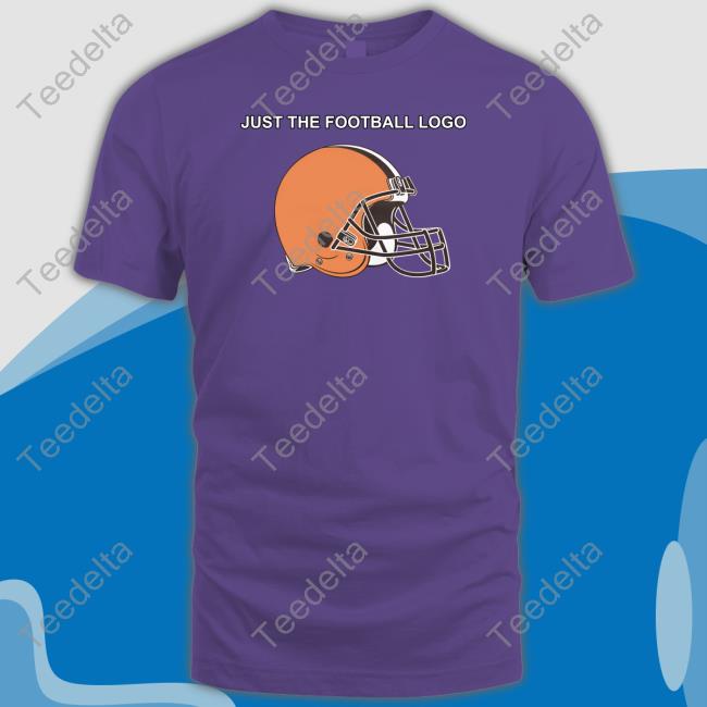 Cleveland Browns just the football logo helmet shirt, hoodie