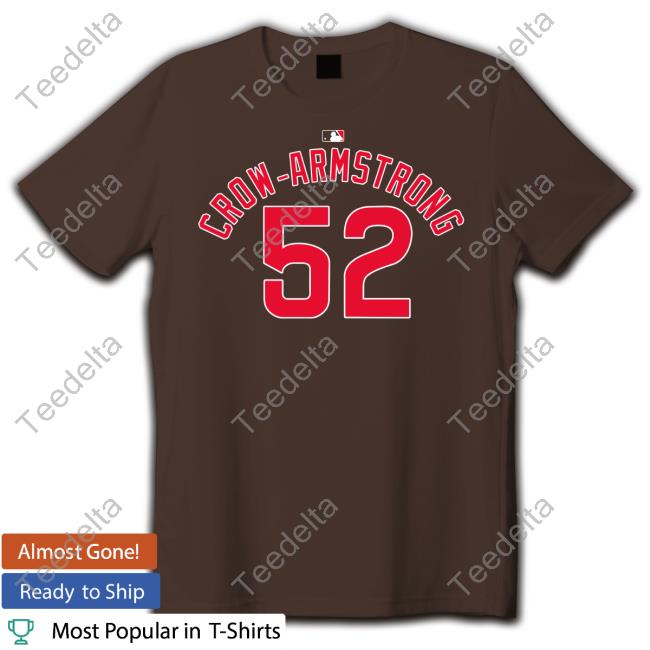 Mlb Jersey Numbers Crow-Armstrong 52 T-Shirt, hoodie, sweater, long sleeve  and tank top