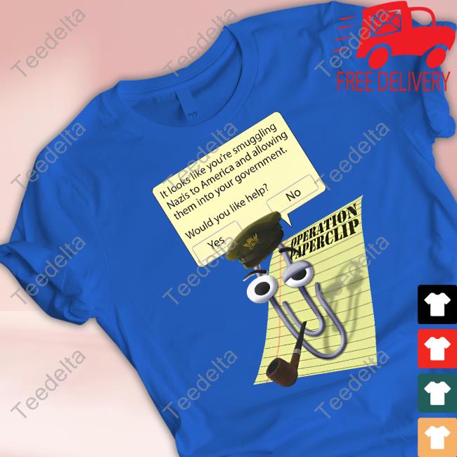 Top Operation Paper Clip Shirt Top Operation Paper Clip Shirt