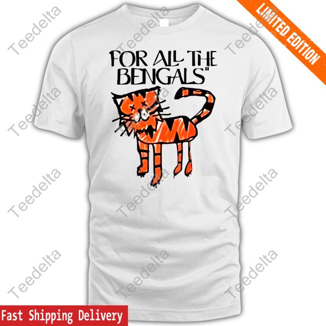 For all the bengals tiger shirt - Limotees