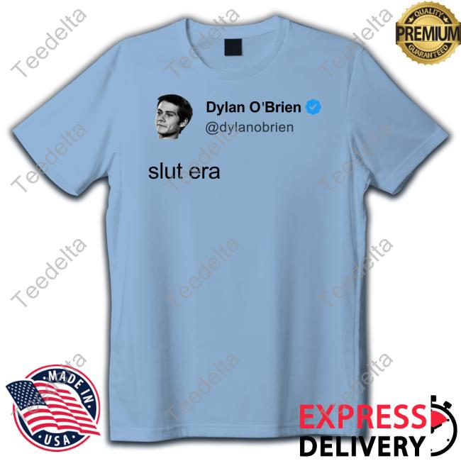 Mustardyardpress Merch Dylan O'brien Slut Era Tee Shirts Mustardyardpress Merch Dylan O'brien Slut Era Tee Shirts