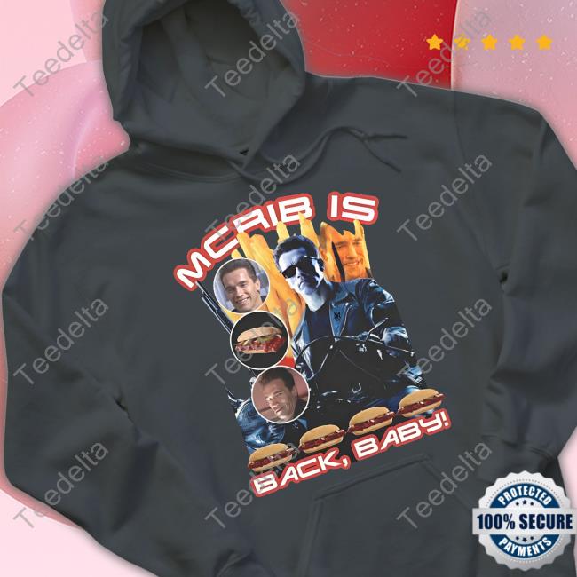 Mcrib Is Back Baby Tee Mcrib Is Back Baby Tee