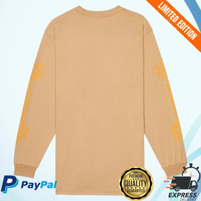 Official Dreamville Merch Classic Logo Long Sleeve T-Shirts Khaki Dreamville Records Official Dreamville Merch Classic Logo Long Sleeve T-Shirts Khaki Dreamville Records