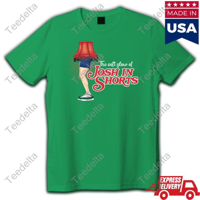 A Major Award The Soft Glow Of Josh In Shorts Tee Shirt A Major Award The Soft Glow Of Josh In Shorts Tee Shirt