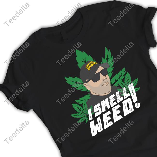 Official Darthphedge Captain Danny Brown - I Smell Weed Tee Shirt Official Darthphedge Captain Danny Brown - I Smell Weed Tee Shirt