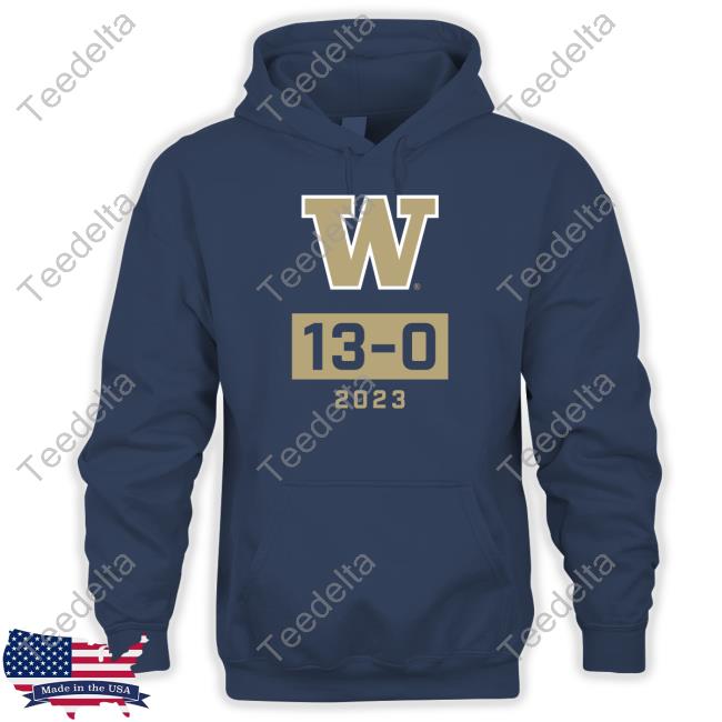 Simplyseattle Washington Huskies W 13-0 2023 T Shirt - Long Sleeve