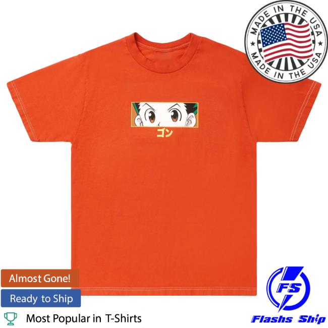 Official Hypland Clothing Merch Store Hypland Hxh Gon Eyes New Shirt (Burnt Orange) Official Hypland Clothing Merch Store Hypland Hxh Gon Eyes New Shirt (Burnt Orange)