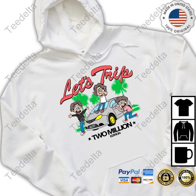 Sturniolo Clothing Let's Trip La Minivan Two Million Edition T Shirt Sturniolo Clothing Let's Trip La Minivan Two Million Edition T Shirt