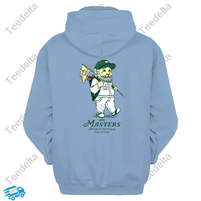Mmogolf Merch 2024 Masters White Caddie Gnome T-Shirt Mmogolf Merch 2024 Masters White Caddie Gnome T-Shirt