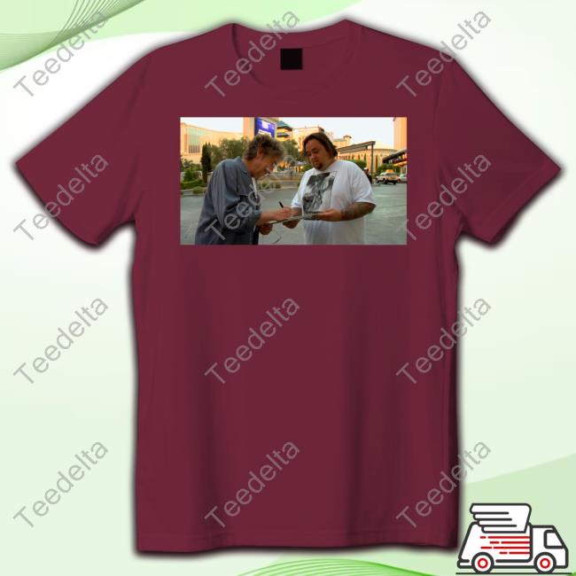 Cinnamon Bun Wearing Bob Dylan Meets Chumlee Sweatshirt Cinnamon Bun Wearing Bob Dylan Meets Chumlee Sweatshirt