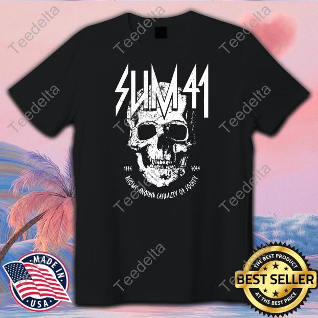 Sum 41 Become Another Casualty Tee Shirt Sum 41 Become Another Casualty Tee Shirt