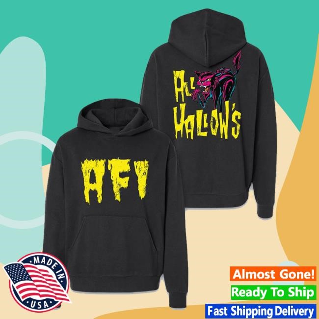 Official Afi Merch Store Shop All Hallow's Cat Black T-Shirt, Hoodie, Tank Top, Sweater And Long Sleeve T-Shirt Afireinside Official Afi Merch Store Shop All Hallow's Cat Black T-Shirt, Hoodie, Tank Top, Sweater And Long Sleeve T-Shirt Afireinside