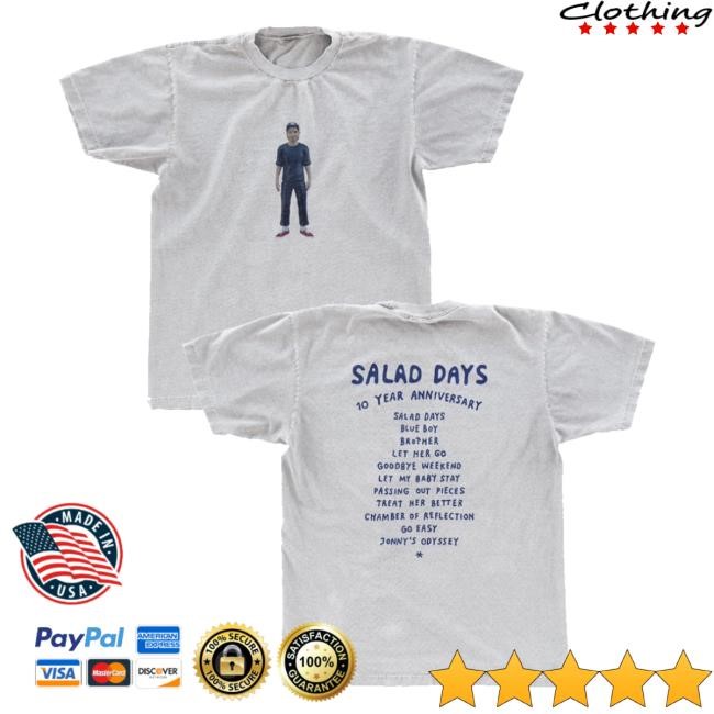 Mac’S Record Label Merch Mac Demarco 10 Year Anniversary Salad Days New Shirt Mac’S Record Label Merch Mac Demarco 10 Year Anniversary Salad Days New Shirt