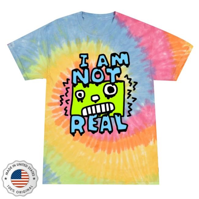 Zoebread Merch I Am Not Real Tee