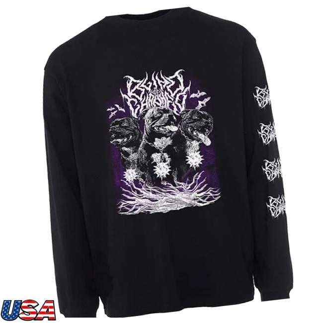 Official Blind Channel Official Merch Limited Edition - Black Metal Oversize Longsleeve Shirt Official Blind Channel Official Merch Limited Edition - Black Metal Oversize Longsleeve Shirt