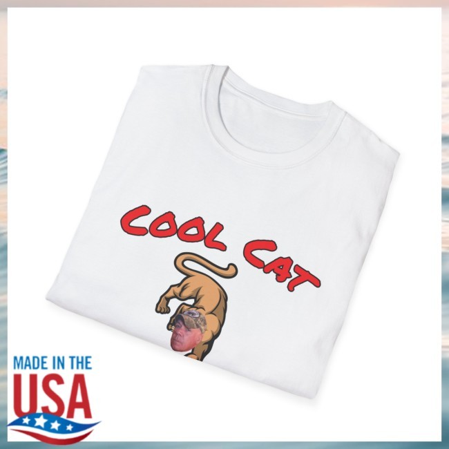 Cool Cat Cougar Funny Shirt - Teedelta