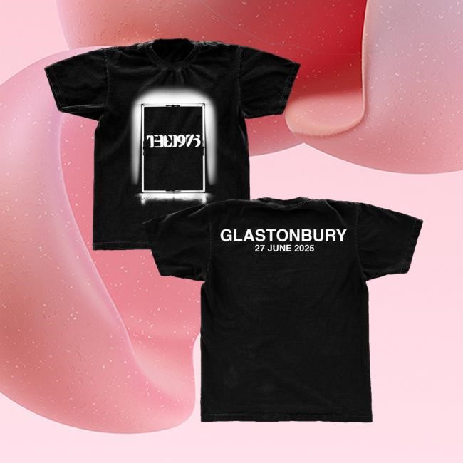 The1975 Merch Store Shop Og Logo Glastonbury Long Sleeve T Shirt - Teedelta