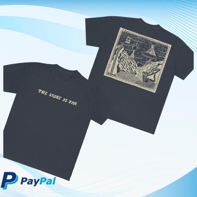 Trending The Story So Far Merch Self Titled Puff Print Crewneck Sweatshirt - Teedelta