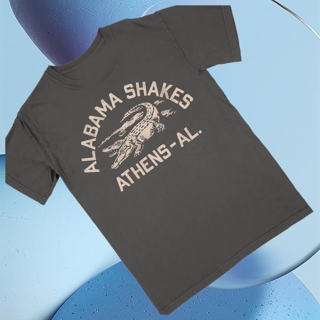 Official Alabama Shakes Gator T Shirt - Teedelta