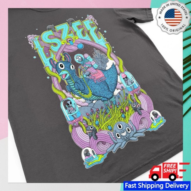 Lszee - Enigma Zip Up Hooded Sweatshirt - Teedelta