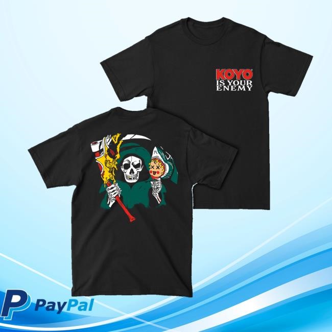 Koyo Merch Store Shop Koyo Is Your Enemy Hoodie Sweatshirt - Teedelta